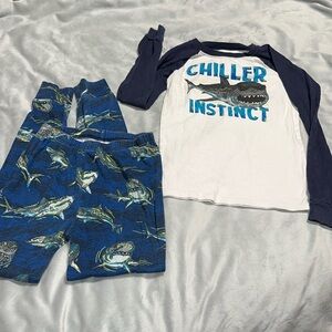 Children’s Place shark pajama set